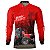 Camisa Agro BRK Trator MF 4707 Vermelho com UV50 + - Imagem 1