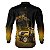 Camisa Agro BRK Trator BM135 Amarelo com UV50 + - Imagem 3