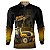 Camisa Agro BRK Trator BM135 Amarelo com UV50 + - Imagem 1
