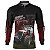 Camisa Agro BRK Trator 8S Vermelho Escura com UV50+ - Imagem 1