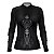 Camisa Agro Feminina BRK Preta Nossa Senhora com UV50+ - Imagem 1