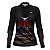 Camisa Agro BRK Texas Country Girl EUA Preta com UV50+ - Imagem 1