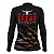 Camisa Agro BRK Texas Country Girl EUA Preta com UV50+ - Imagem 2