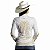 Camisa Agro Feminina BRK Nossa Senhora Strass Branca com  UV50+ - Imagem 4