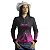 Camisa Agro Feminina Preta e Rosa BRK Texas Girl com Proteção UV50+ - Imagem 3