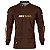 Camisa Agro BRK Mescla Marrom Yellowstone com Proteção UV50+ - Imagem 1