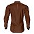 Camisa Agro Básica BRK Marrom Yellowstone com Proteção UV50+ - Imagem 3