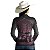 Camisa Feminina BRK Medalhão de São Bento Preto e Rosa UV50+ - Imagem 4
