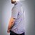 Camisa Social Xadrez BRK Manga Curta Slim Fit - Azul - Imagem 3