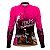 Camisa Agro Feminina BRK Campeã dos Três Tambores Rosa UV50+ - Imagem 1