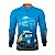 Camisa Agro Brk Carreta Caminhão de Carga Azul com UV50 + - Imagem 1