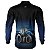 Camisa Agro BRK Preta Degradê Azul Trator T7 com Proteção UV50+ - Imagem 2