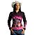 Camisa Agro Feminina BRK Team Roping Rosa UV50+ - Imagem 3