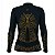 Camisa Agro Feminina BRK Nossa Senhora Strass com UV50+ - Imagem 2