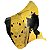 Bandana Black Mask BRK Amarelo e Preto com Uv50 - Imagem 2