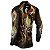Camisa de Pesca BRK Camuflada Pirarara com UV50 + - Imagem 4