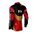 Camisa de Pesca BRK Trairão Rubro Negro com UV50 + - Imagem 4
