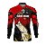Camisa de Pesca BRK Rubro Negro Robalo com UV50 + - Imagem 1