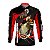 Camisa de Pesca BRK  Pirarara Rubro Negro com UV50 + - Imagem 1