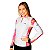 Camisa de Pesca BRK Feminina Branco com Flores com UV50 + - Imagem 3