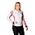Camisa de Pesca BRK Feminina Branco com Flores com UV50 + - Imagem 4