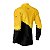 Camisa de Pesca BRK Amarelo e Preto Sport com UV50 + - Imagem 4