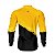 Camisa de Pesca BRK Amarelo e Preto Sport com UV50 + - Imagem 3