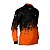 Camisa de Pesca BRK Laranja e Preto Sport com UV50 + - Imagem 2