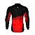 Camisa de Pesca BRK Sport Black Red com UV50 + - Imagem 3