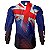 Camisa de Pesca BRK Bandeira do Reino Unido com UV50 + - Imagem 2
