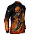 Camisa de Pesca BRK Halloween Tucuna Abóbora com UV50 + - Imagem 3