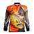 Camisa de Pesca Infantil BRK Dourado Rei do Rio com UV50 + - Imagem 1
