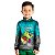 Camisa de Pesca Infantil BRK Tucunaré Azul Cinza com UV50 + - Imagem 3
