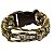 Pulseira Pescador Brk Paracord Traíra Grafite - Imagem 1