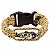 Pulseira Pescador BRK Paracord Tucunaré Grafite - Imagem 1