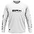 Camisa Raglan BRK Unlimited White com UV50 + - Imagem 1
