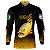 Camisa de Pesca BRK Argentina e Brasil Dourado com UV50 + - Imagem 1