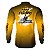Camisa de Pesca BRK Amarelo Kayak Fishing com UV50 + - Imagem 2