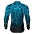 Camisa de Pesca BRK  Blue Snake com UV50 + - Imagem 2