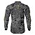 Camisa de Pesca BRK Camuflado Cinza 02 com UV50 + - Imagem 2