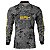 Camisa de Pesca BRK Camuflado Cinza 02 com UV50 + - Imagem 1