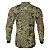 Camisa de Pesca BRK Camuflada Caqui com UV50 + - Imagem 2