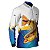 Camisa de Pesca BRK Azul e Amarelo Peixe Dourado com UV50 + - Imagem 3
