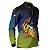 Camisa de Pesca BRK Azul e Verde Tucunaré Açu com UV50 + - Imagem 3