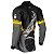 Camisa de Pesca BRK Preto e Amarelo Peixe Pintado com UV50 + - Imagem 4