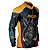 Camisa de Caça BRK Javali Azul-Laranja com UV50 + - Imagem 2