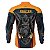 Camisa de Caça BRK Javali Azul-Laranja com UV50 + - Imagem 3