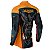 Camisa de Caça BRK Javali Azul-Laranja com UV50 + - Imagem 4