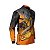Camisa de Pesca BRK Dourado Laranja com UV50 + - Imagem 3