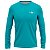 Camisa Térmica Infantil BRK Turquesa com UV50 + - Imagem 1